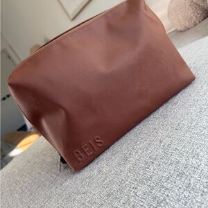 BEIS Large Cosmetic Bag (Camel)